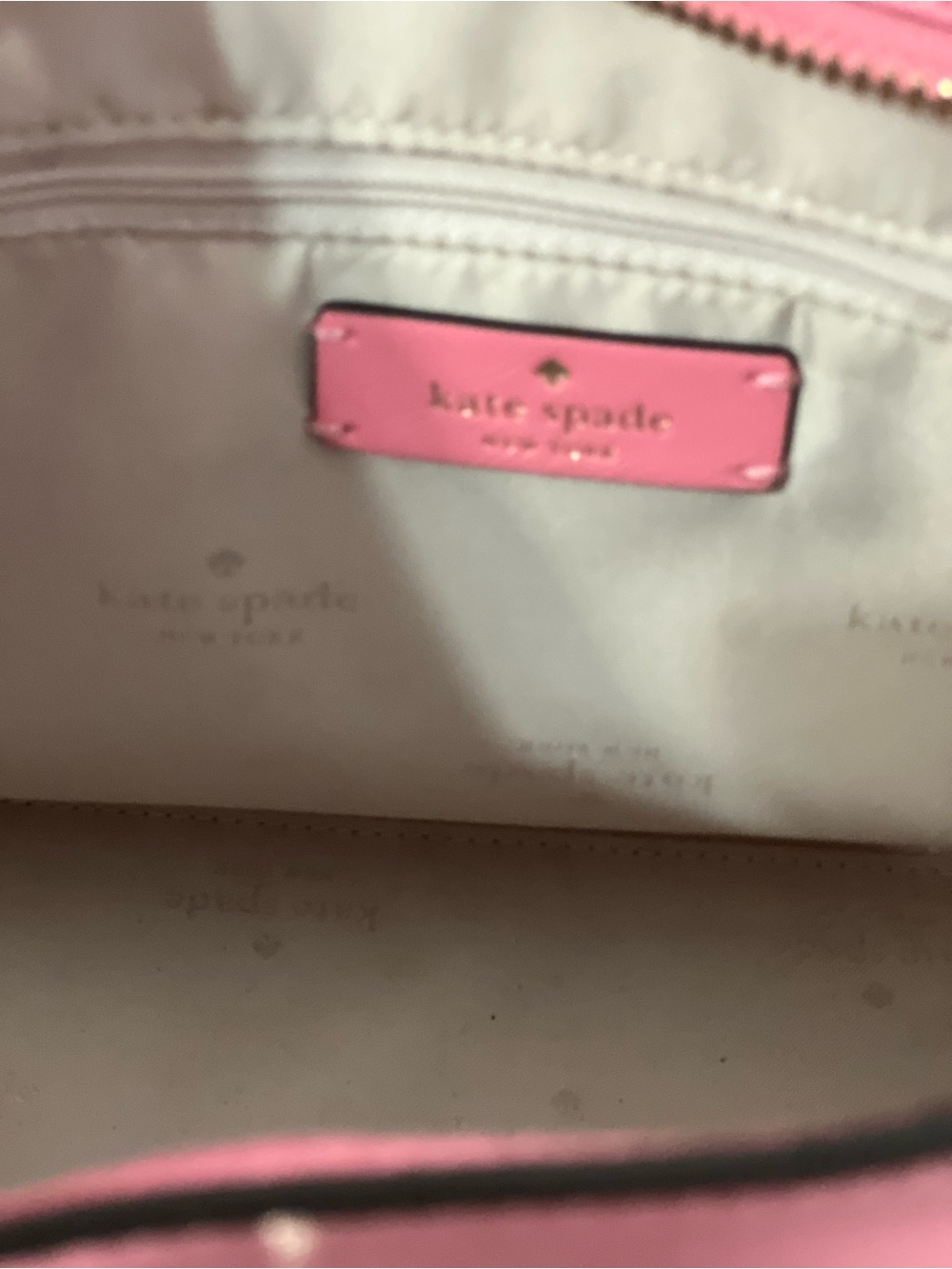 kate spade Pink Structured Leather Tote - Picture 3 of 6
